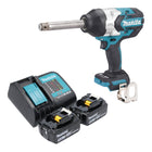 Makita DTW 1005 ST Akku Schlagschrauber 18 V 1360 Nm 3 4 Brushless 2x Akku 5 0 Ah Ladegeraet 0 - toolbrothers