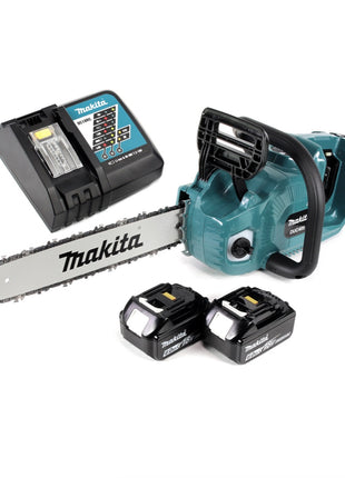 Makita DUC 405 RG2 Akku Kettensäge 36V ( 2x18V ) Brushless 40 cm + 2x 6,0 Ah Akku + Ladegerät - Toolbrothers