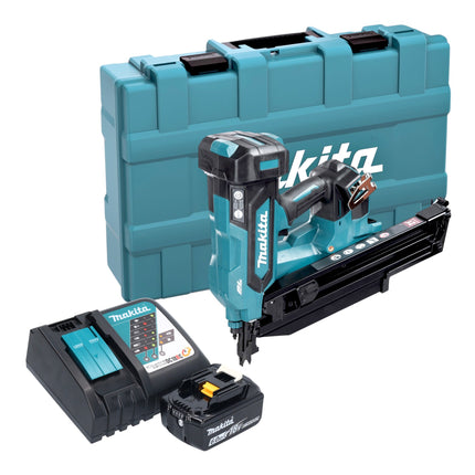 Makita DBN 901 RG1K Akku Nagler 18 V 50 90 mm Brushless 1x Akku 6 0 Ah Ladegeraet Koffer 0 - toolbrothers