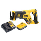 DeWalt DCS 367 H1 Akku Saebelsaege 18 V Brushless 1x Powerstack Akku 5 0 Ah Ladegeraet 0 - toolbrothers