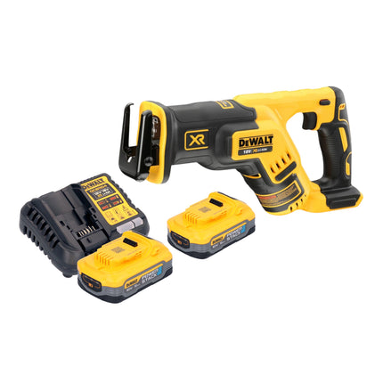 DeWalt DCS 367 H2 Akku Saebelsaege 18 V Brushless 2x Powerstack Akku 5 0 Ah Ladegeraet 0 - toolbrothers