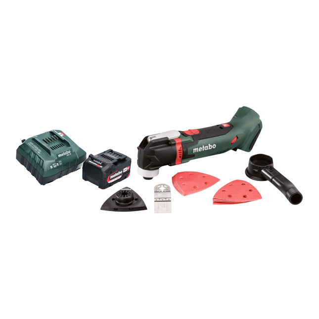 Metabo MT 18 LTX Akku Multitool 18 V OIS Starlock 1x Akku 4 0 Ah Ladegeraet 0 - toolbrothers