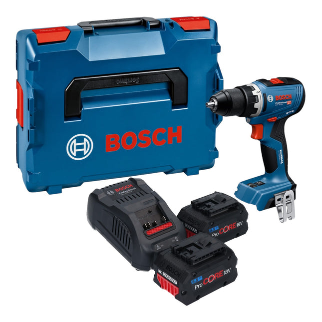 Bosch GSR 18V 65 Professional Akku Bohrschrauber 18 V 63 Nm Brushless 2x ProCORE Akku 5 5 Ah Ladegeraet L Boxx 0 - toolbrothers
