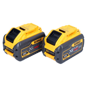 DeWalt DCB 548 Y2 2x Akku 18 V / 54 V max. 12 Ah / 12000 mAh Li-Ion XR FLEXVOLT - mit Ladestandanzeige