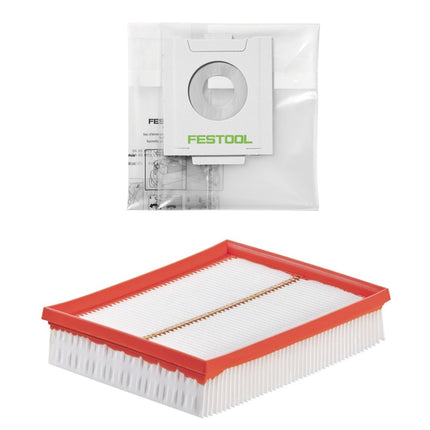 Festool CTM 48 E AC CLEANTEC Absaugmobil 48l Staubkl. M ( 574991 ) + Vorabscheider + Zubehör - Toolbrothers