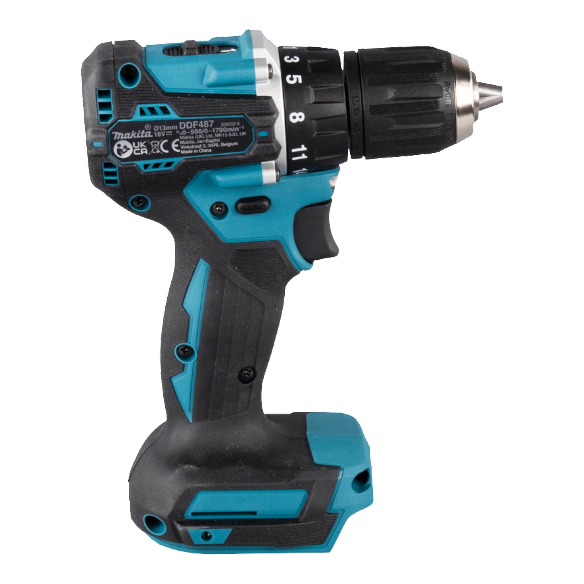 Makita DDF 487 RTJ Akku Bohrschrauber 18 V 40 Nm Brushless 2x Akku 5 0 Ah Ladegeraet Makpac 4 - toolbrothers
