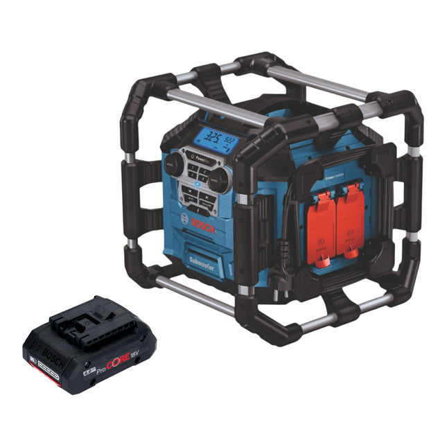 Bosch GPB 18V 5 C Professional Akku Radio 18 V Bluetooth 1x ProCORE Akku 4 0 Ah ohne Ladegeraet 0 - toolbrothers