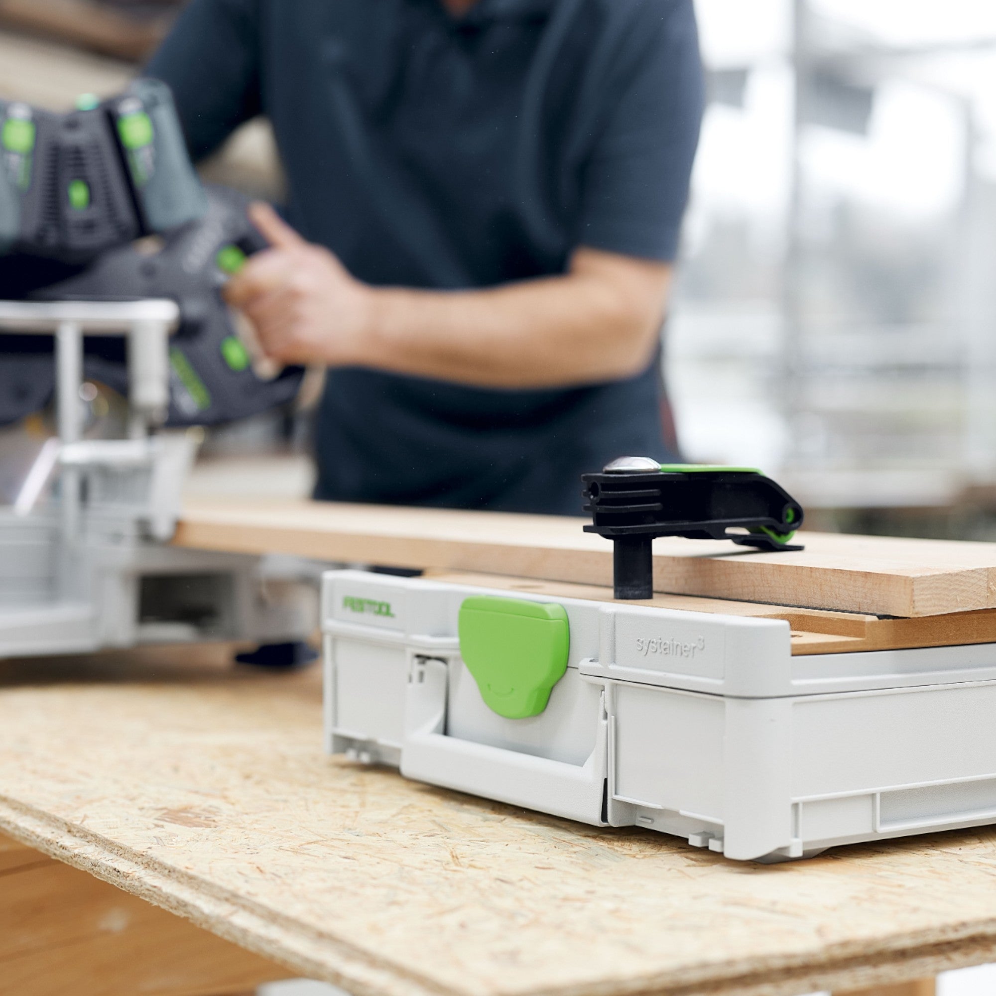 Festool SYS3 MFT M 112 Systainer Werkzeugkoffer 396 x 296 x 112 mm 578496 mit integrierter Werkbank 3 - toolbrothers