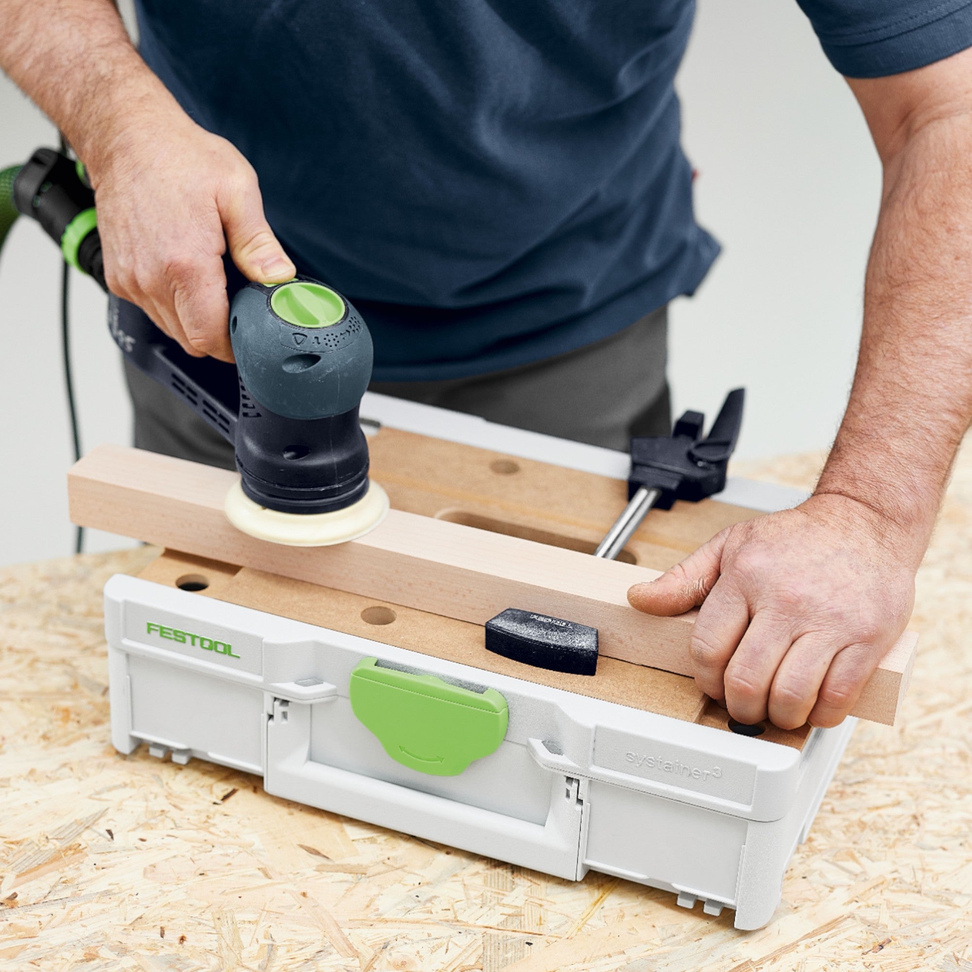 Festool SYS3 MFT M 112 Systainer Werkzeugkoffer 396 x 296 x 112 mm 578496 mit integrierter Werkbank 4 - toolbrothers