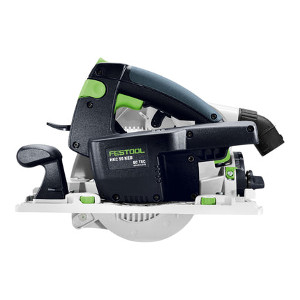 Festool HKC 55 KEB Basic Akku Handkreissaege 18 V 160 mm Brushless 1x Akku 8 0 Ah Systainer ohne Ladegeraet 4 - toolbrothers