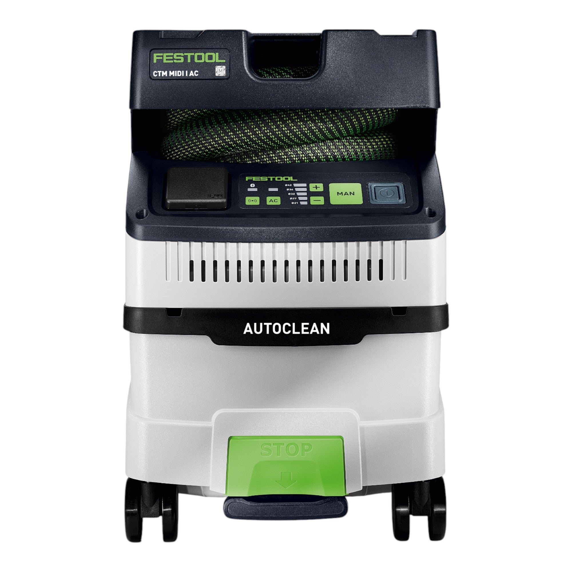 Festool CTM MIDI I AC CLEANTEC Absaugmobil 1200 W 15 l Staubklasse M Standard Reinigungsset 2 - toolbrothers