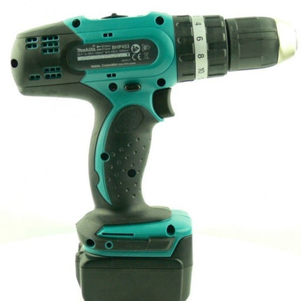 Makita BHP 453 18 V Li-ion Akku Schlagbohrschrauber + 1x DT Akku 3,0 Ah + Makita  DC18RC + Alu Koffer - Toolbrothers