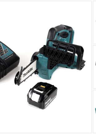 Makita DUC 122 RM1 18 V Li-Ion Akku Kettensäge + 1x BL1840 4,0 Ah Akku + DC18RC Ladegerät - Toolbrothers