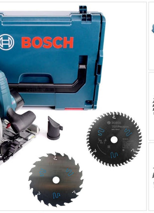 Bosch GKS 18V-57 G Akku Kreissäge 18V 165 mm Solo in L-Boxx ( 06016A2101 ) + 3x Kreissägeblatt - Toolbrothers