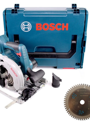 Bosch GKS 18V-57 G Akku Kreissäge 18V 165 mm Solo in L-Boxx ( 06016A2101 ) + 1x Bosch Kreissägeblatt für Multi Material ( 2608642387 ) - Toolbrothers