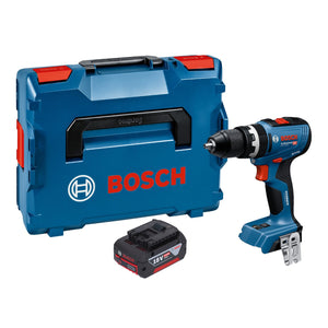 Bosch GSB 18V-65 Professional Akku Schlagbohrschrauber 18 V 65 Nm Brushless + 1x Akku 4,0 Ah + L-Boxx - ohne Ladegerät