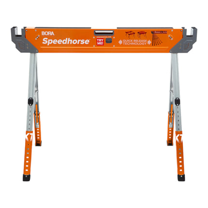 BORA Speedhorse XT Arbeitsbock Paar 760 910 mm Hoehenverstellbar PM 4550T 1600 kg Gesamttragfaehigkeit 1 - toolbrothers