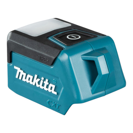Makita ML 107 DSA Akku Lampe 12 V max 200 lm LED 2x Akku 2 0 Ah Ladegeraet 3 - toolbrothers