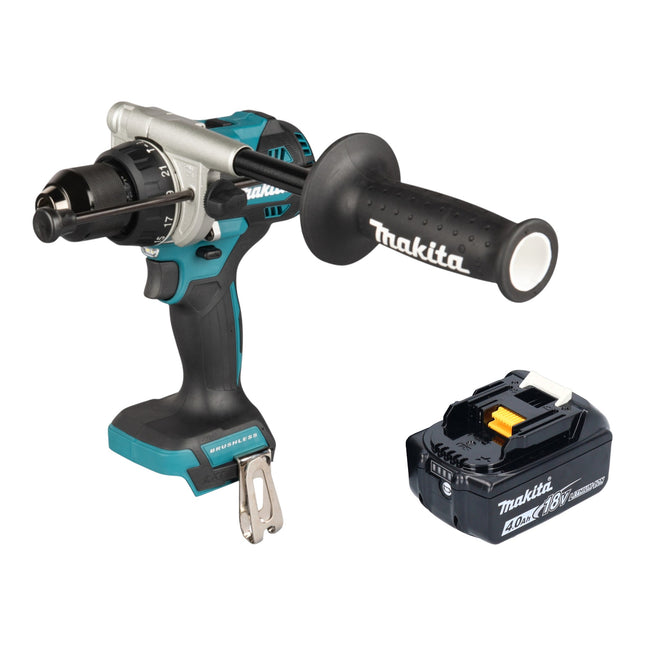 Makita DHP 492 M1 Akku Schlagbohrschrauber 18 V 141 Nm Brushless 1x Akku 4 0 Ah ohne Ladegeraet 0 - toolbrothers