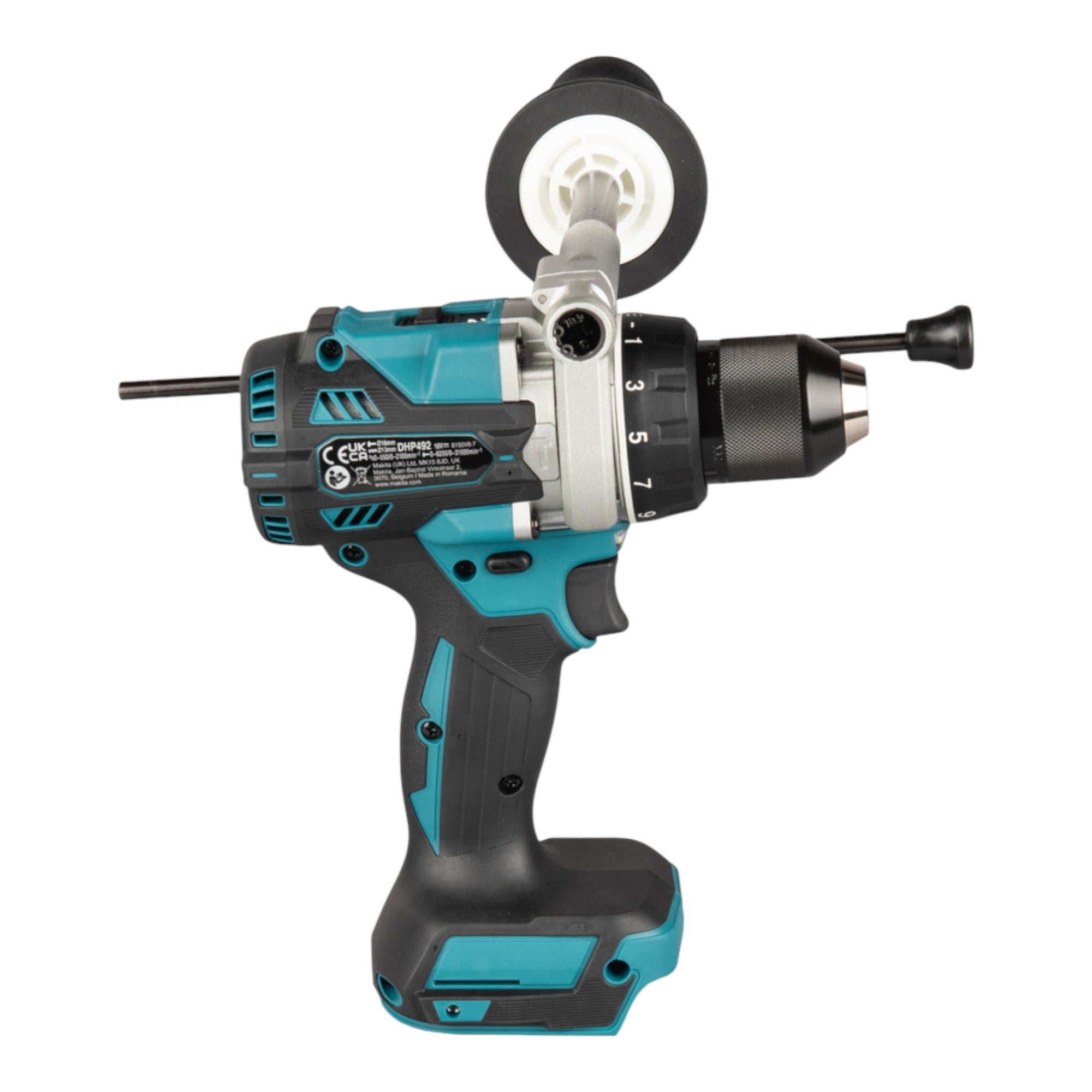 Makita DHP 492 RM Akku Schlagbohrschrauber 18 V 141 Nm Brushless 2x Akku 4 0 Ah Ladegeraet 2 - toolbrothers