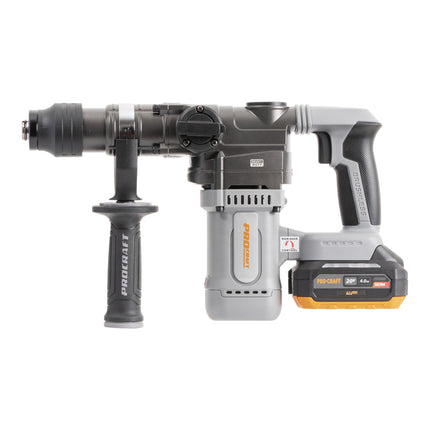 Procraft Industrial HD20A Akku Bohrhammer 20 V 3 8 J Brushless 1x Akku 4 0 Ah Ladegeraet Koffer 2 - toolbrothers