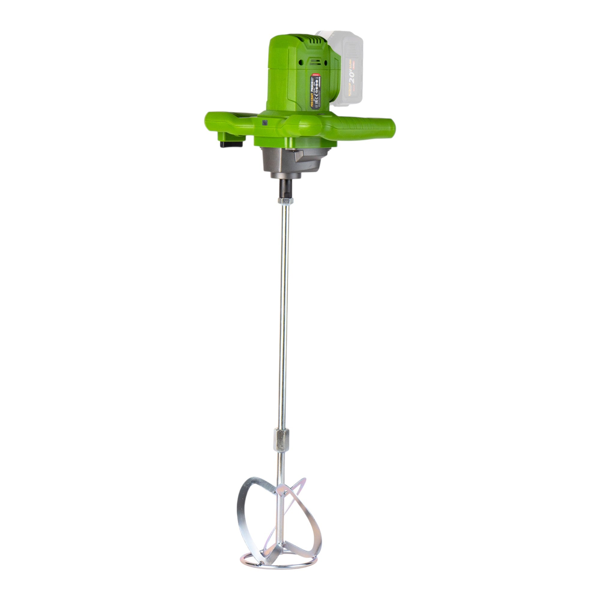Procraft PMM20 Akku Ruehrwerk 20 V Brushless Solo ohne Akku ohne Ladegeraet 1 - toolbrothers