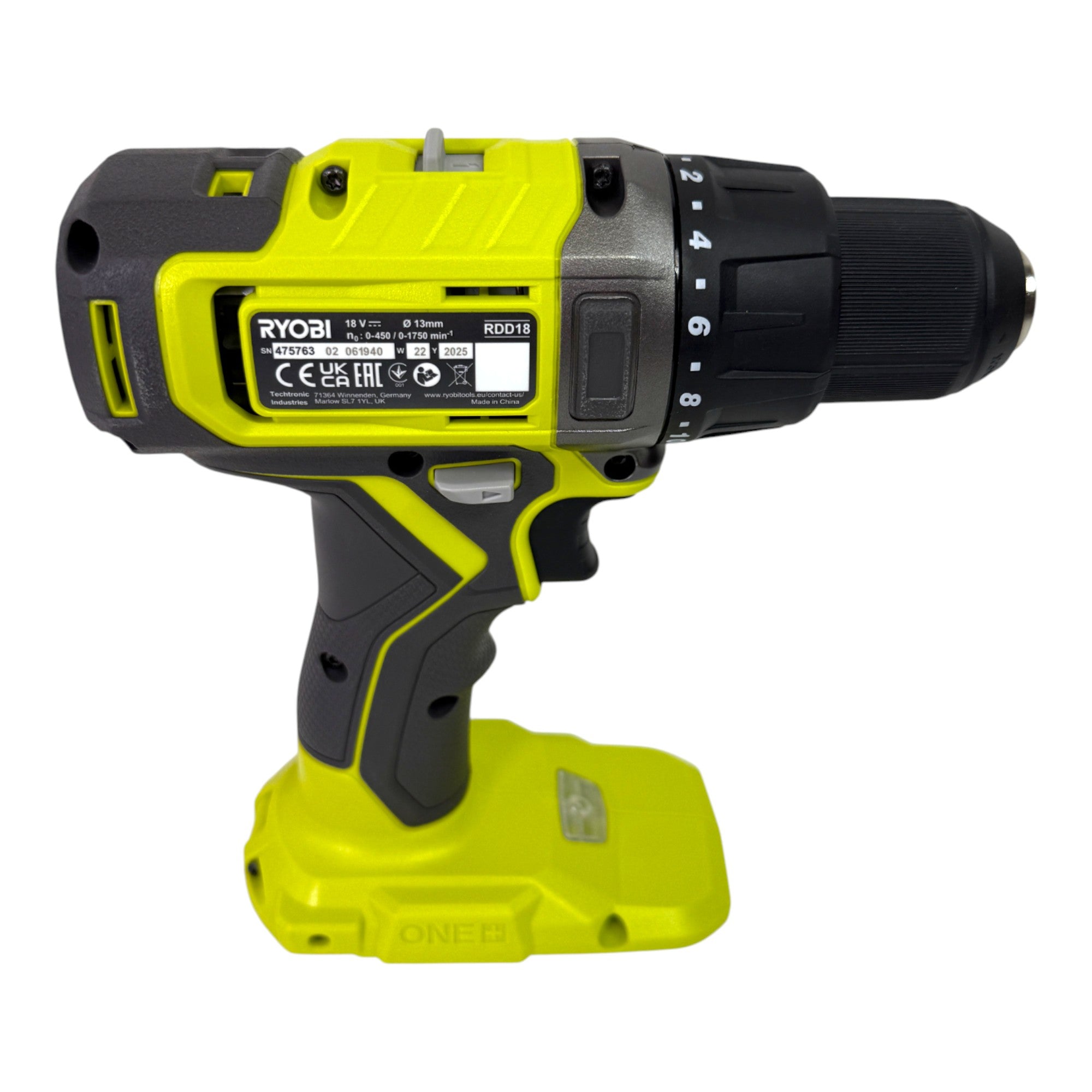 RYOBI RDD18 0 Akku Bohrschrauber 18 V 52 Nm Solo 5133005437 ohne Akku ohne Ladegeraet 3 - toolbrothers