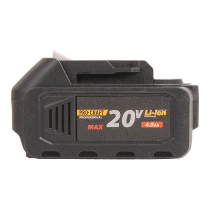 Procraft PHA40bb Akku Bohrhammer 20 V 2 6 J SDS plus Brushless 1x Akku 4 0 Ah ohne Ladegeraet 3 - toolbrothers