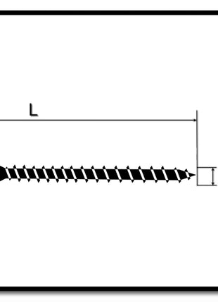 HECO UNIX-top Dielenschraube 3,5 x 50 mm 1000 Stk. Torx T-10 Linsensenkkopf Vollgewinde verzinkt A2K ( 2x 46498 ) - Toolbrothers