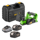 Procraft PE20BLbb Akku Hobel 20 V 82 mm Brushless 2x Akku 4 0 Ah Ladegeraet Koffer 0 - toolbrothers