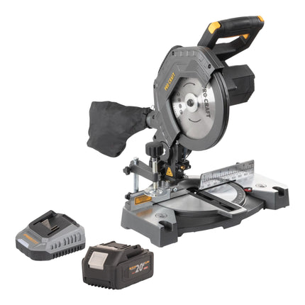 Procraft PGS20bb Akku Kappsaege 20 V 210 mm Brushless 1x Akku 4 0 Ah Ladegeraet 0 - toolbrothers