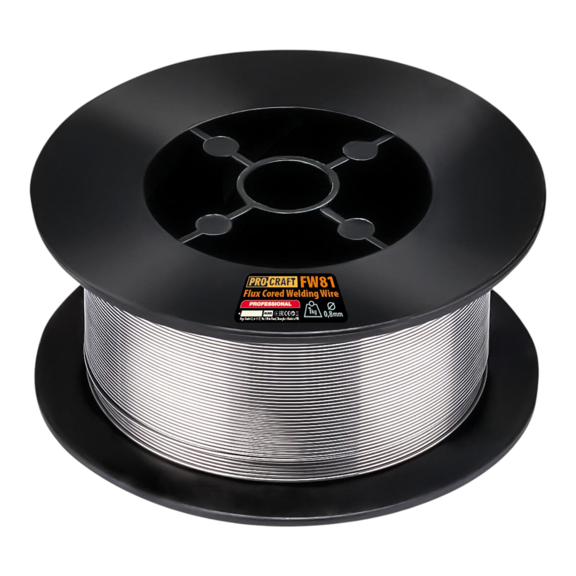 Procraft 5x FW81 Fuelldraht Schweissdraht FLUX 0 8 mm 1 0 kg 1 - toolbrothers