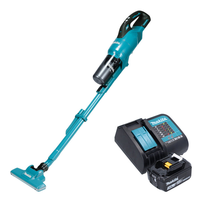 Makita DCL 286 FSF Akku Staubsauger 18 V 0 25 l Brushless 1x Akku 3 0 Ah Ladegeraet 0 - toolbrothers