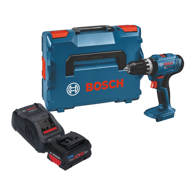 Bosch GSB 18V 25 Professional Akku Schlagbohrschrauber 18 V 56 Nm 1x ProCORE Akku 8 0 Ah Ladegeraet L Boxx 0 - toolbrothers