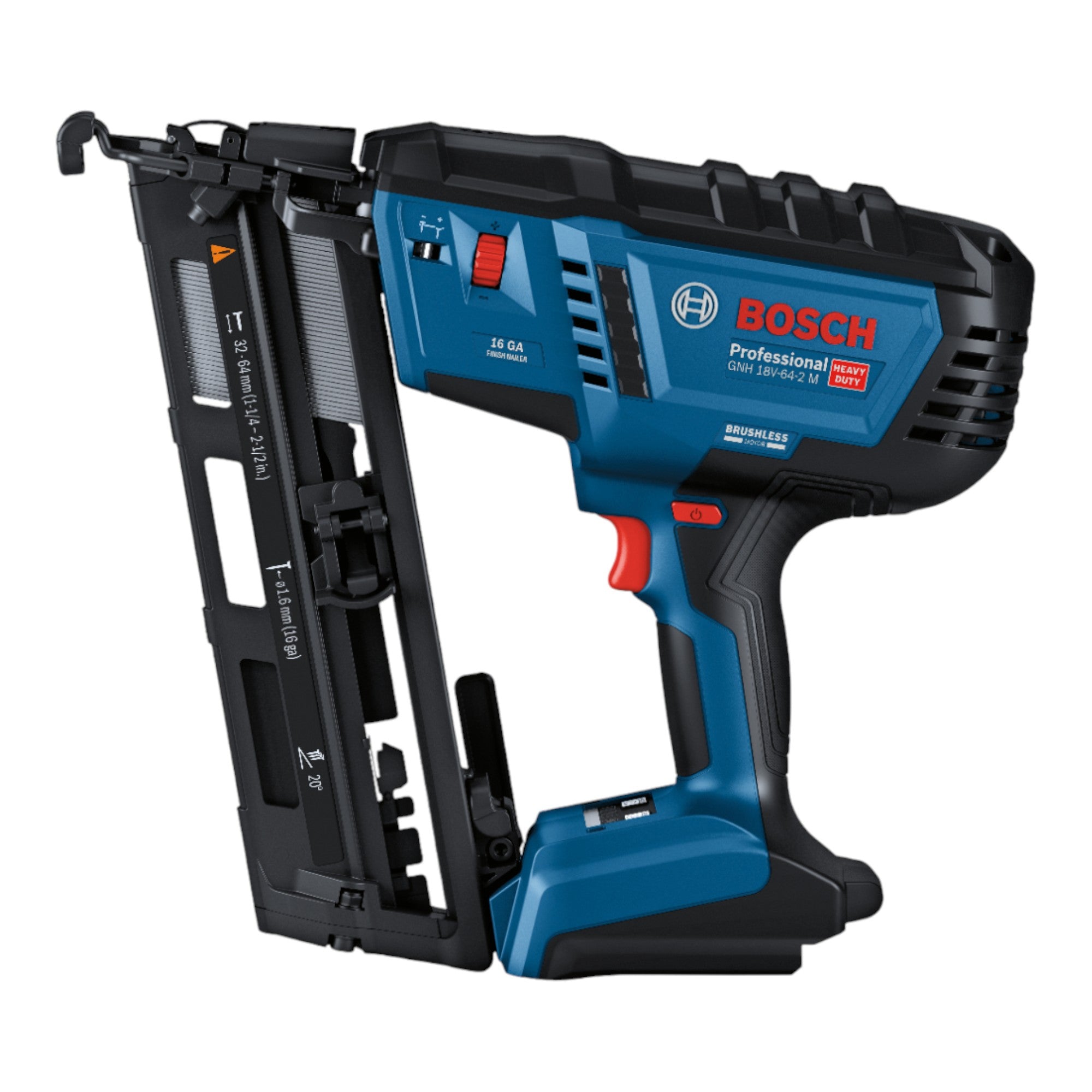 Bosch GNH 18V 64 2 M Professional Akku Holznagler 18 V 1 6 x 32 64 mm 2x Akku 4 0 Ah Ladegeraet 3 - toolbrothers