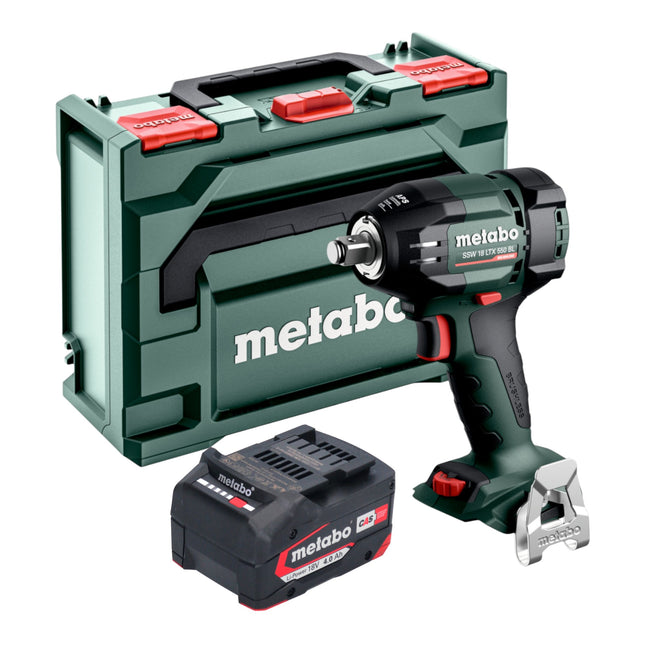 Metabo SSW 18 LTX 550 BL Akku Schlagschrauber 18 V 550 Nm Brushless 1x Akku 4 0 Ah metaBOX ohne Ladegeraet 0 - toolbrothers