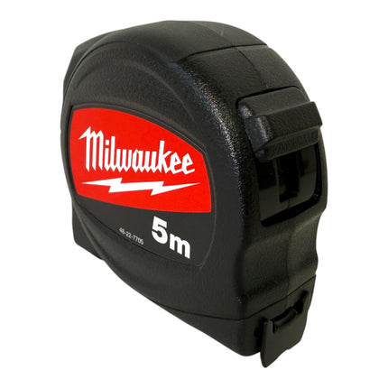 Milwaukee Slim Line Massband 5m schwarz rot 4932498604  3 - toolbrothers