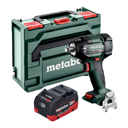 Metabo SSW 18 LTX 550 BL Akku Schlagschrauber 18 V 550 Nm Brushless 1x LiHD Akku 5 5 Ah metaBOX ohne Ladegeraet 0 - toolbrothers