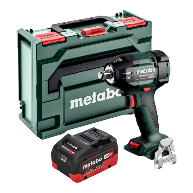 Metabo SSW 18 LTX 550 BL Akku Schlagschrauber 18 V 550 Nm Brushless 1x LiHD Akku 8 0 Ah metaBOX ohne Ladegeraet 0 - toolbrothers