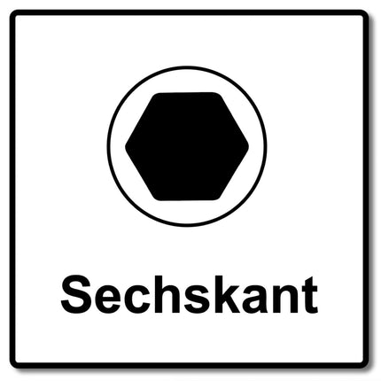 HECO MULTI-MONTI-plus SS Betonschraube 10 x 80 mm 75 Stk. SW 13 Sechskantkopf verzinkt A2K ( 3x 48403 ) - Toolbrothers