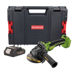 Procraft PGA22-BB Akku Winkelschleifer 20 V 125 mm Brushless + 1x Akku 2,0 Ah + RHINO Toolcase - ohne Ladegerät