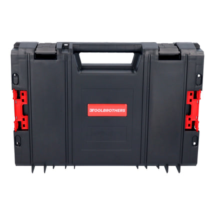 Procraft PGA22 BB Akku Winkelschleifer 20 V 125 mm Brushless 2x Akku 2 0 Ah Ladegeraet RHINO Toolcase 2 - toolbrothers