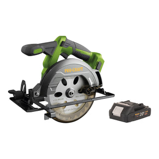 Procraft PCA32 BB Akku Handkreissaege 20 V 165 mm Brushless 1x Akku 2 0 Ah ohne Ladegeraet 0 - toolbrothers