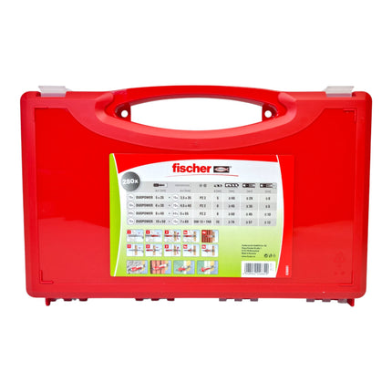 Fischer Red Box Duopower Schrauben Set 280 Stueck 536091  2 - toolbrothers