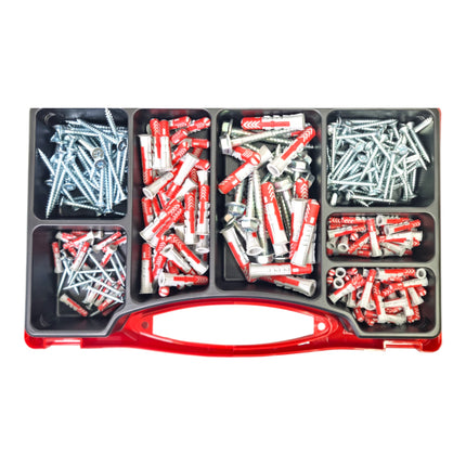 Fischer Red Box Duopower Schrauben Set 280 Stueck 536091  1 - toolbrothers