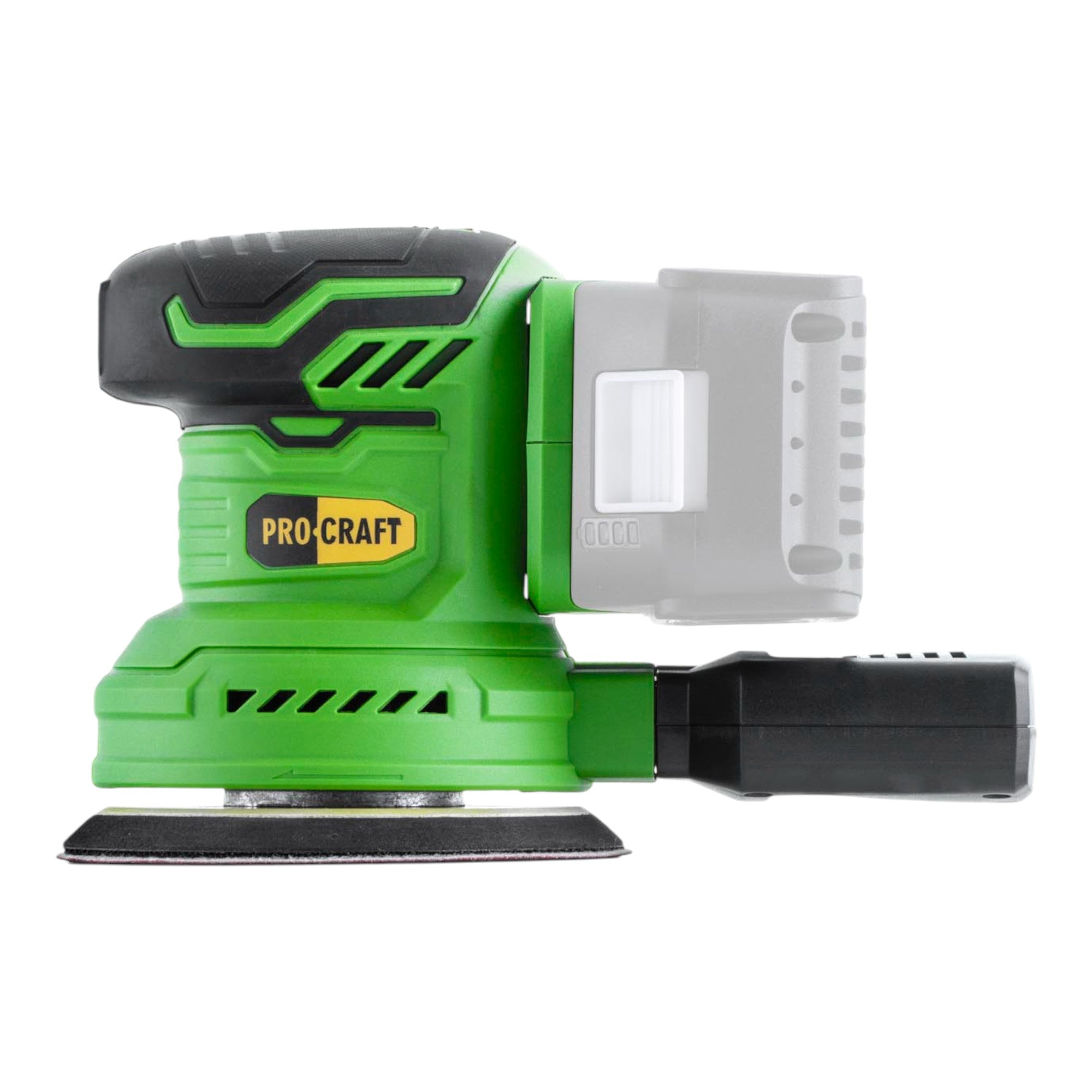 Procraft PX20BLbb Akku Exzenterschleifer 20 V 125 mm Brushless 1x Akku 2 0 Ah Ladegeraet 1 - toolbrothers