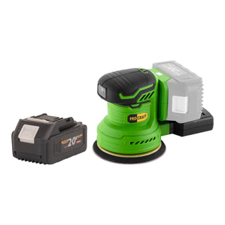Procraft PX20BLbb Akku Exzenterschleifer 20 V 125 mm Brushless 1x Akku 4 0 Ah ohne Ladegeraet 0 - toolbrothers