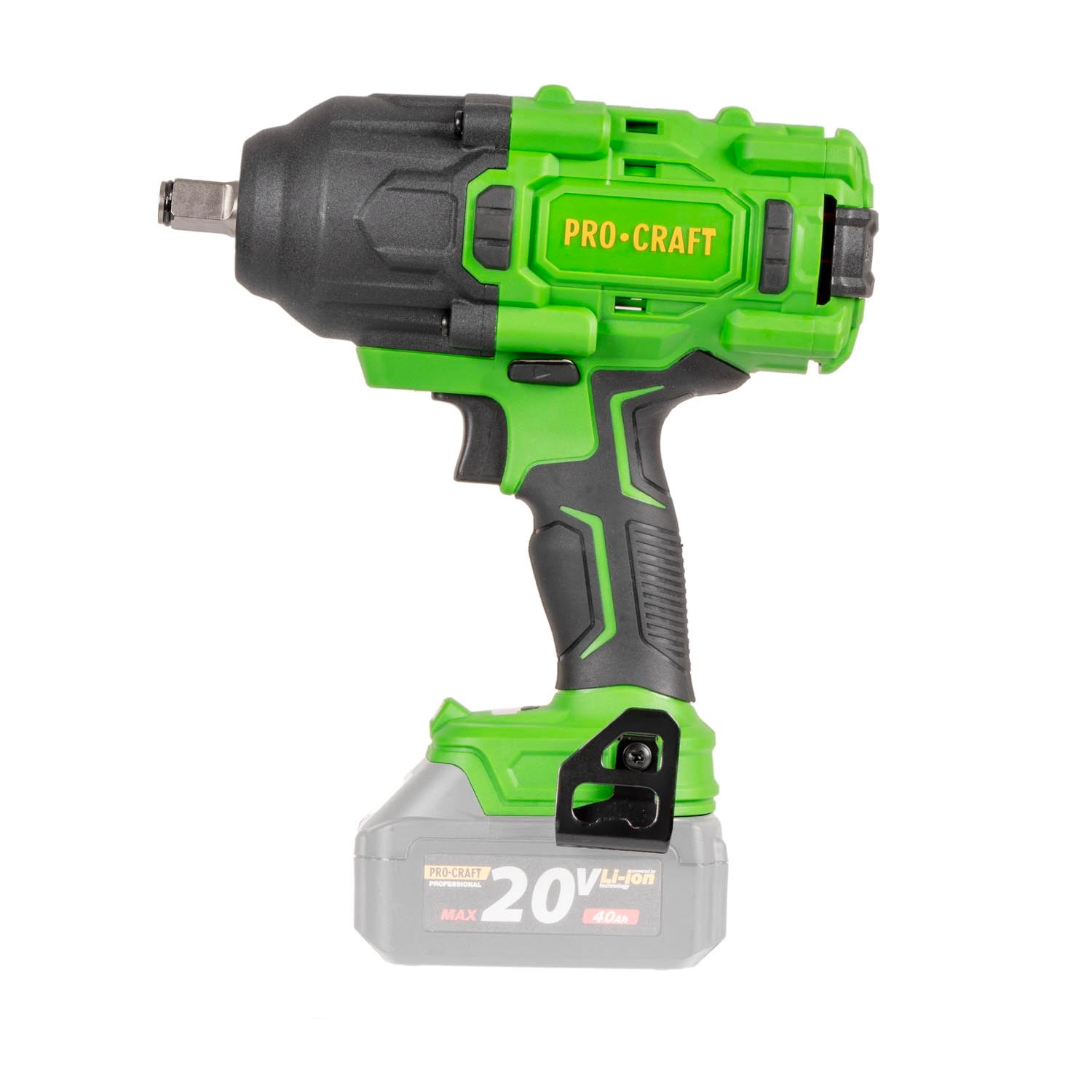 Procraft PWA80bb Akku Schlagschrauber 20 V 1600 Nm 1 2 Brushless 1x Akku 4 0 Ah ohne Ladegeraet 1 - toolbrothers