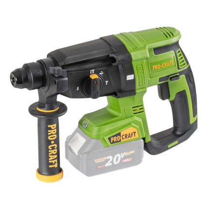 Procraft PHA40bb c Akku Bohrhammer 20 V 2 6 J SDS plus Brushless Koffer ohne Akku ohne Ladegeraet 1 - toolbrothers