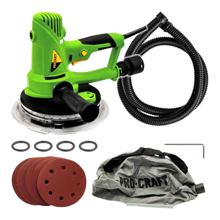 Procraft EX950EL Trockenbauschleifer 710 Watt 180 mm Zubehoer 1 - toolbrothers